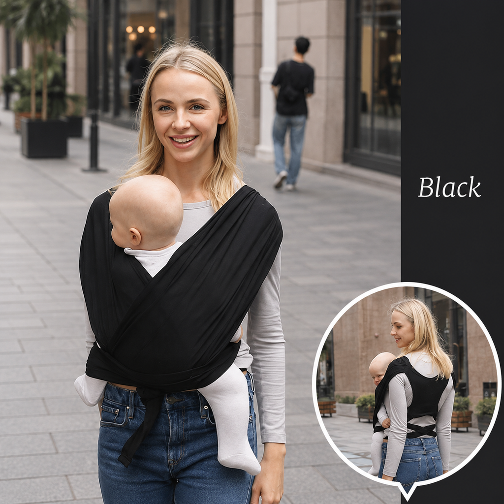 MY BIBOO Carry Sling - Écharpe de portage physiologique en coton