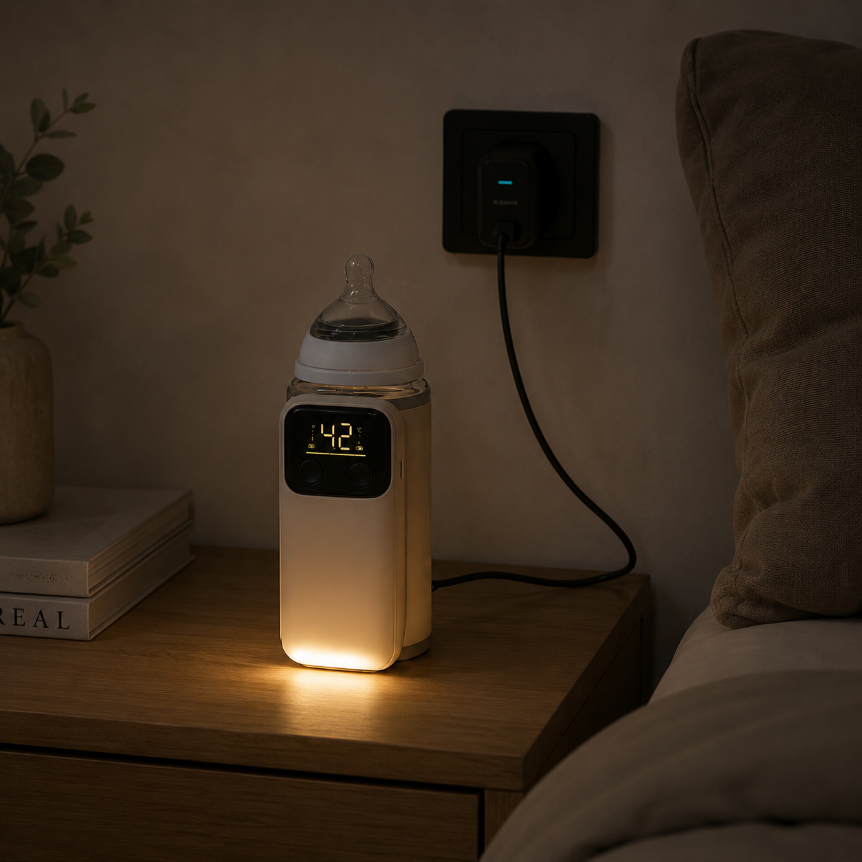 MY BIBOO Warm - Chauffe-biberon nomade intelligent