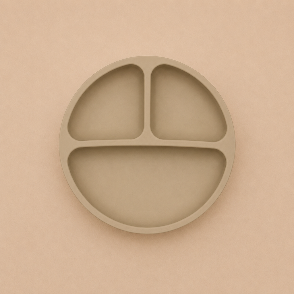 MY BIBOO Plate Trio - Assiette compartimentée en silicone