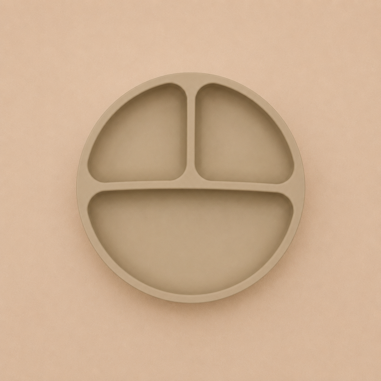 MY BIBOO Plate Trio - Assiette compartimentée en silicone