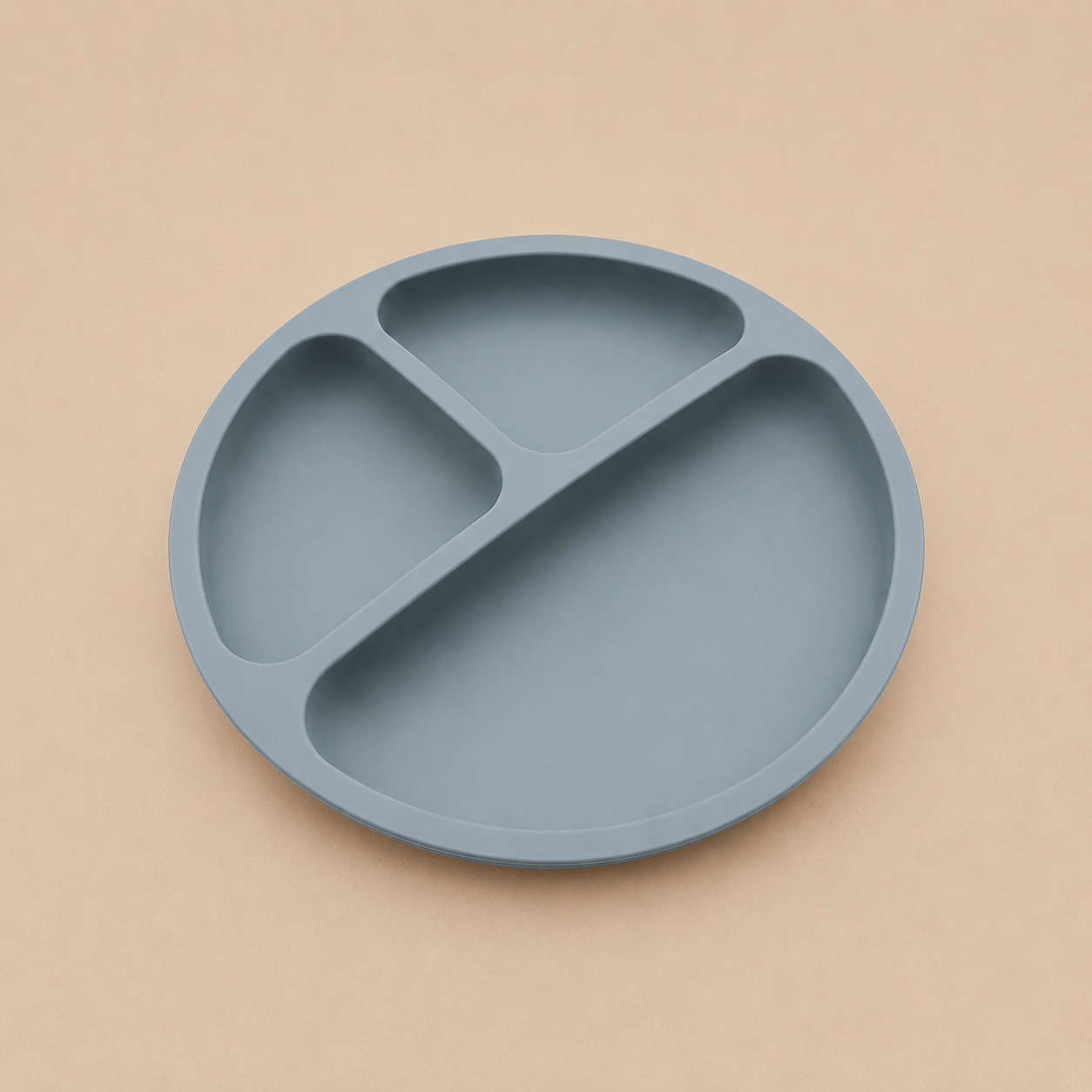 MY BIBOO Plate Trio - Assiette compartimentée en silicone