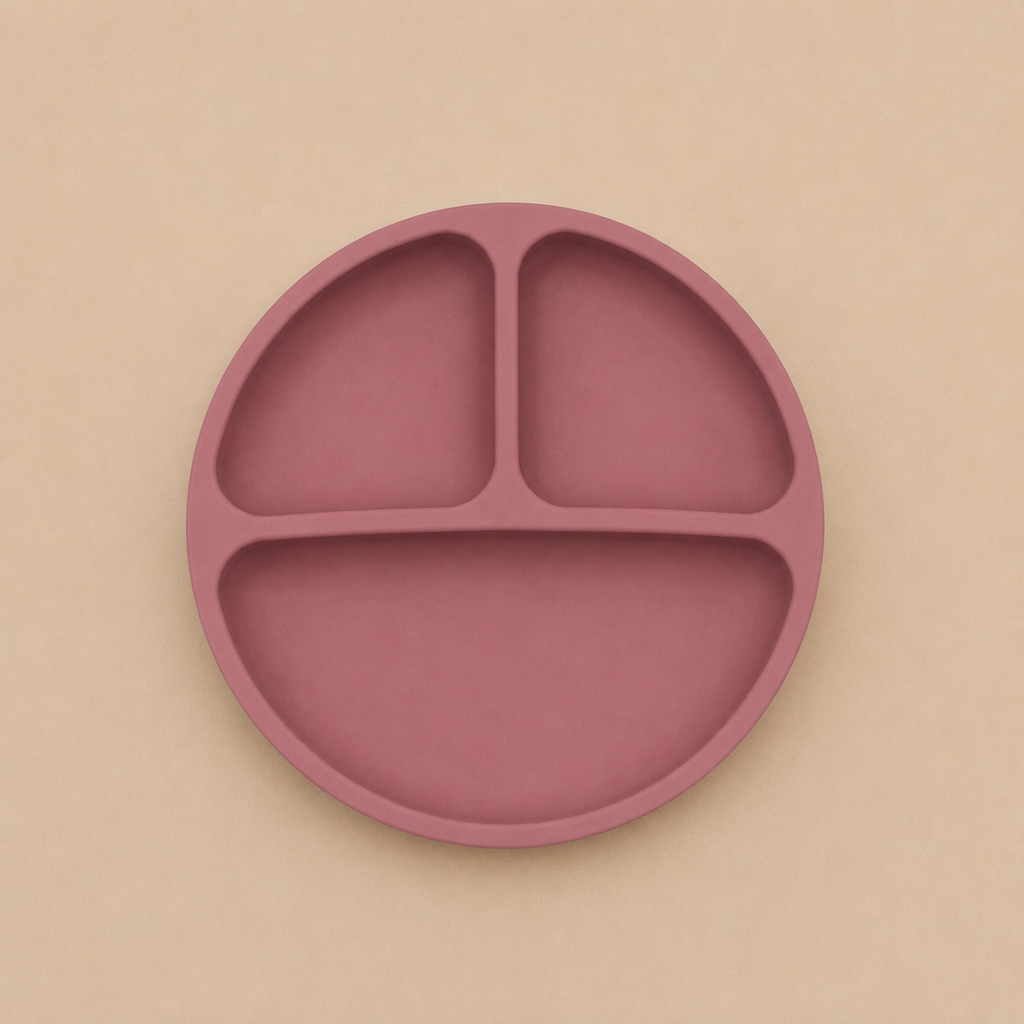 MY BIBOO Plate Trio - Assiette compartimentée en silicone