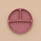 MY BIBOO Plate Trio - Assiette compartimentée en silicone