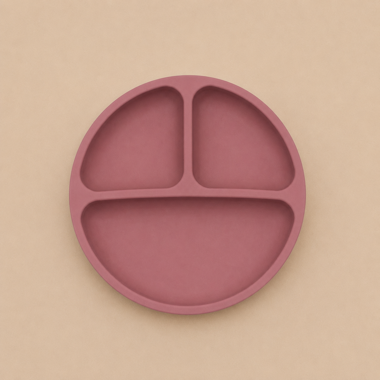 MY BIBOO Plate Trio - Assiette compartimentée en silicone