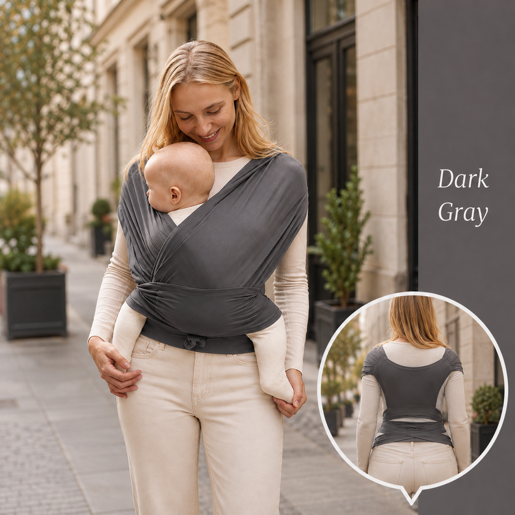 MY BIBOO Carry Sling - Écharpe de portage physiologique en coton
