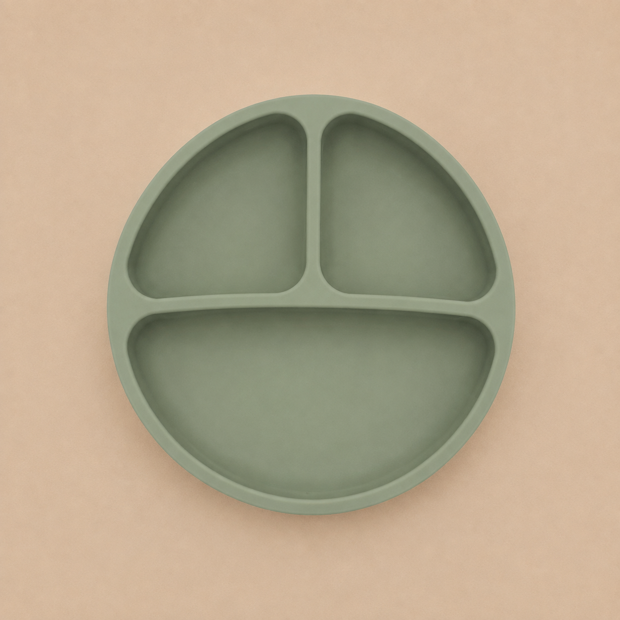 MY BIBOO Plate Trio - Assiette compartimentée en silicone
