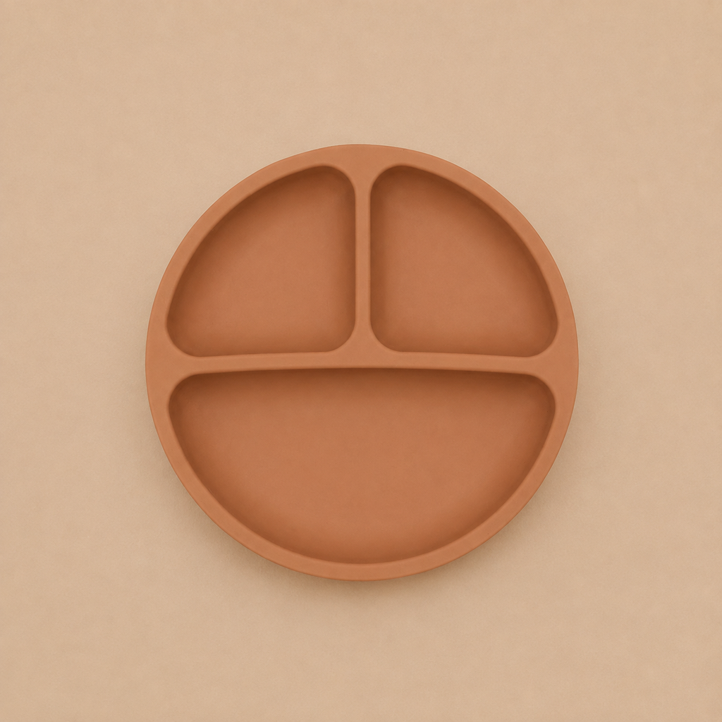 MY BIBOO Plate Trio - Assiette compartimentée en silicone