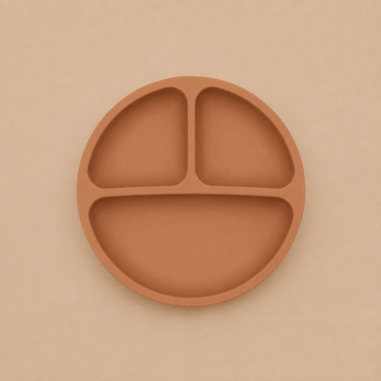 MY BIBOO Plate Trio - Assiette compartimentée en silicone