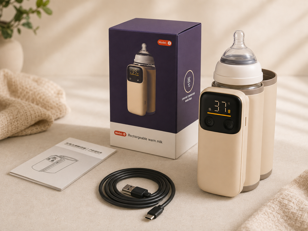 MY BIBOO Warm - Chauffe-biberon nomade intelligent